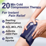 AiricePac bolsa de hielo para la rodilla con ajuste cómodo