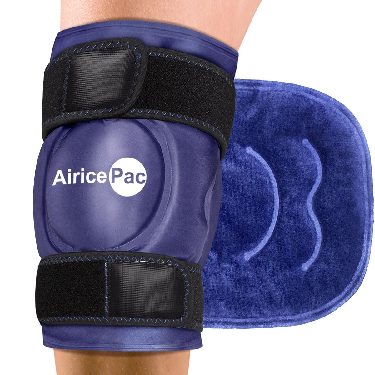 AiricePac compresa gel frío para rodilla alivia inflamación localizada.