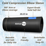AiricePac diseño envolvente ergonómico para codo, ajuste cómodo.
