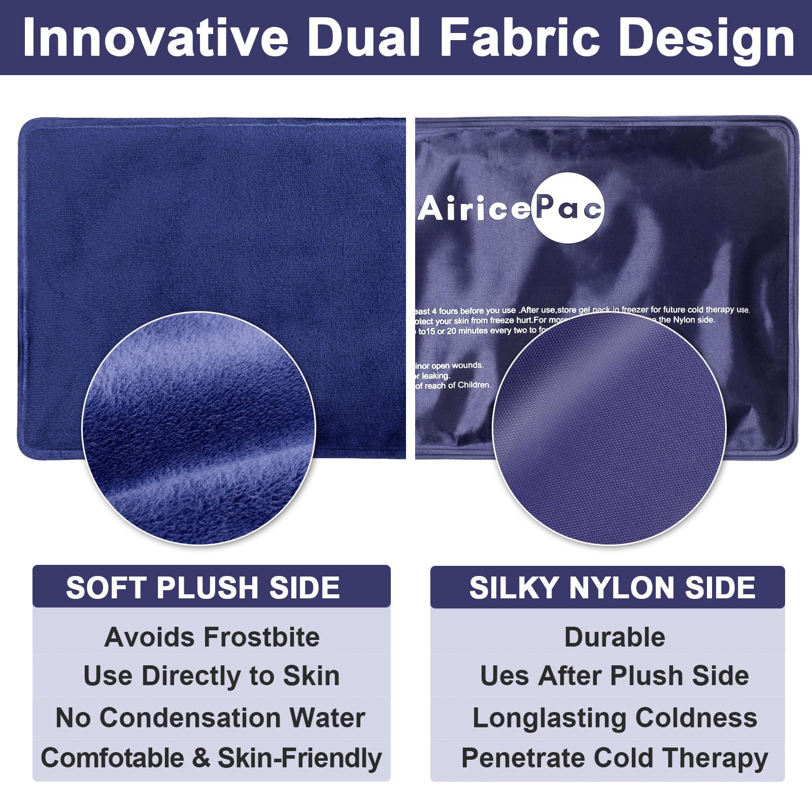 AiricePac gel frío que se adapta a articulaciones