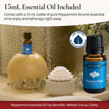 Airomé aceite menta 15 ml incluido para iniciar aromaterapia de inmediato