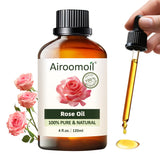 Airoomoil aceites esencial de rosa en botella de 120 ml para uso prolongado en casa