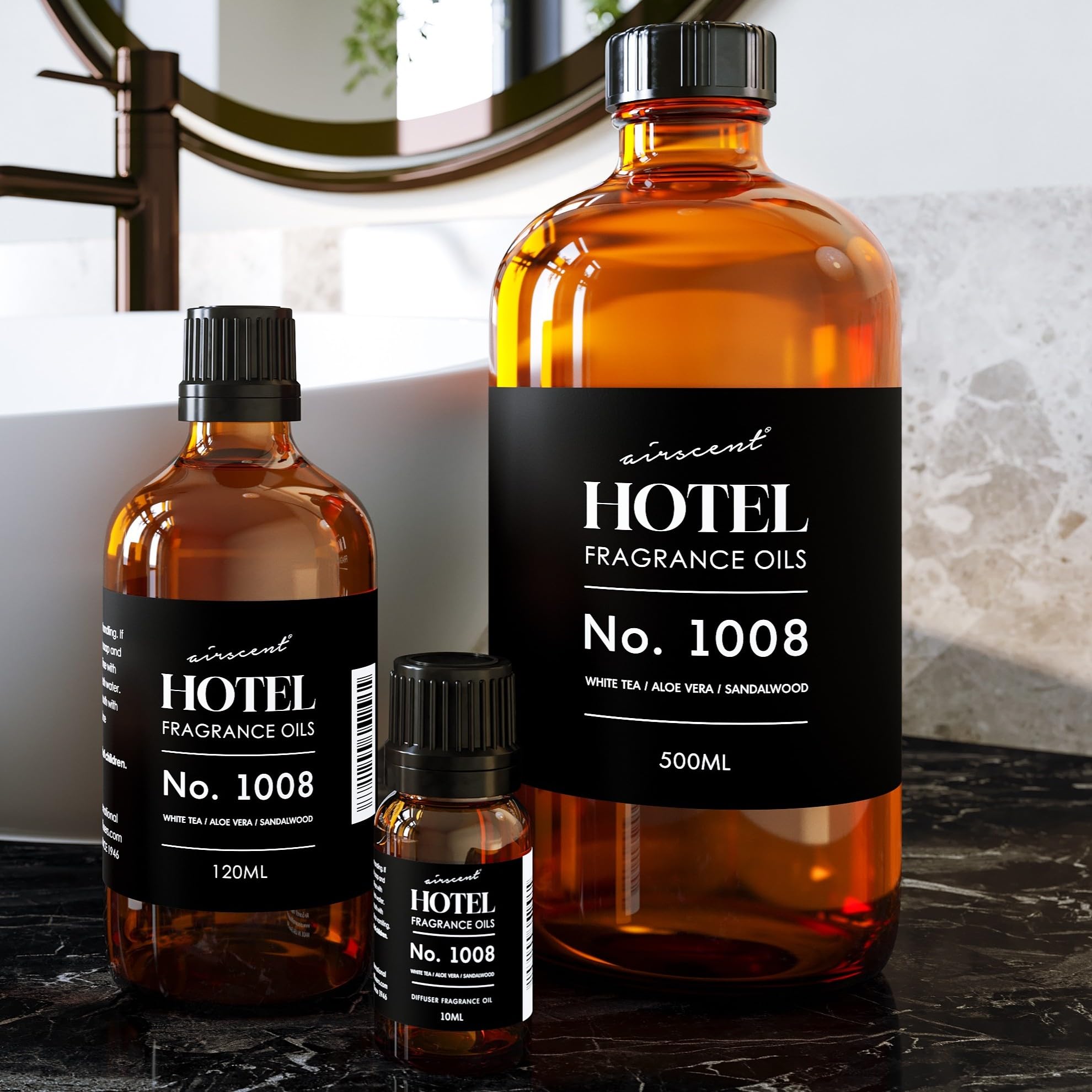 Air-Scent Aceite 1008: ideal para crear atmósferas relajantes en casa o en hoteles.