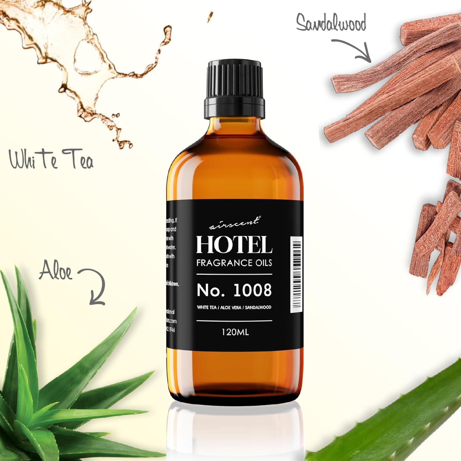 Air-Scent Aceite 1008: difusor listo para uso diario con aroma sutil.