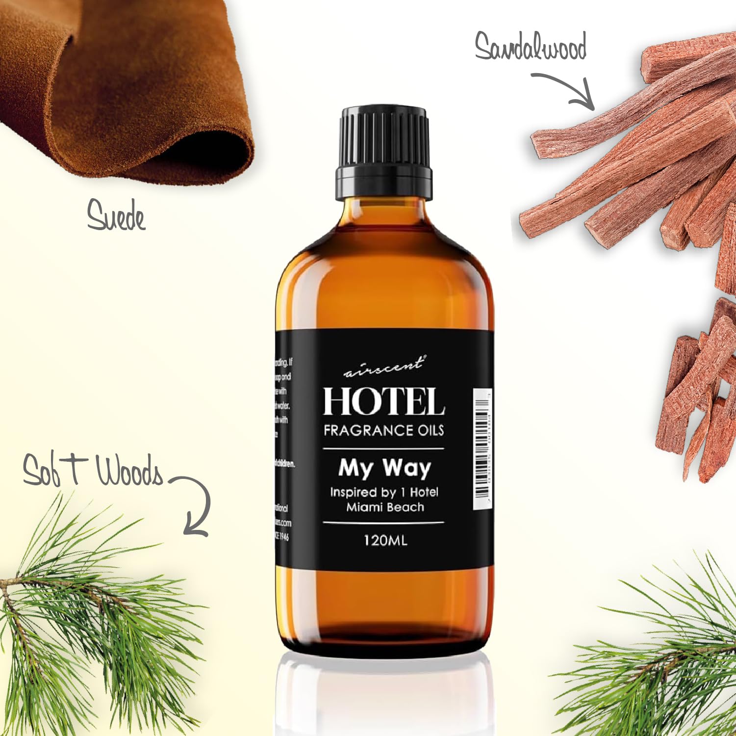 AirScent My Way 1111, vainilla de Madagascar, toque envolvente