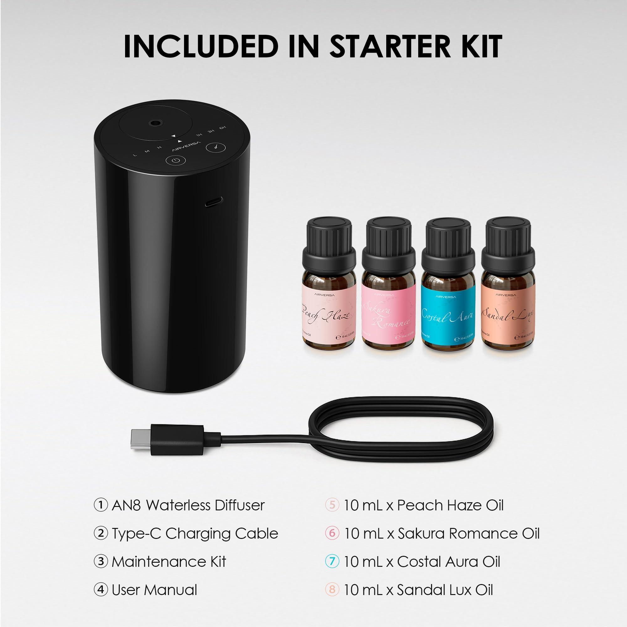 Airversa Peach Haze 10ml, fragancia dulce para relajación