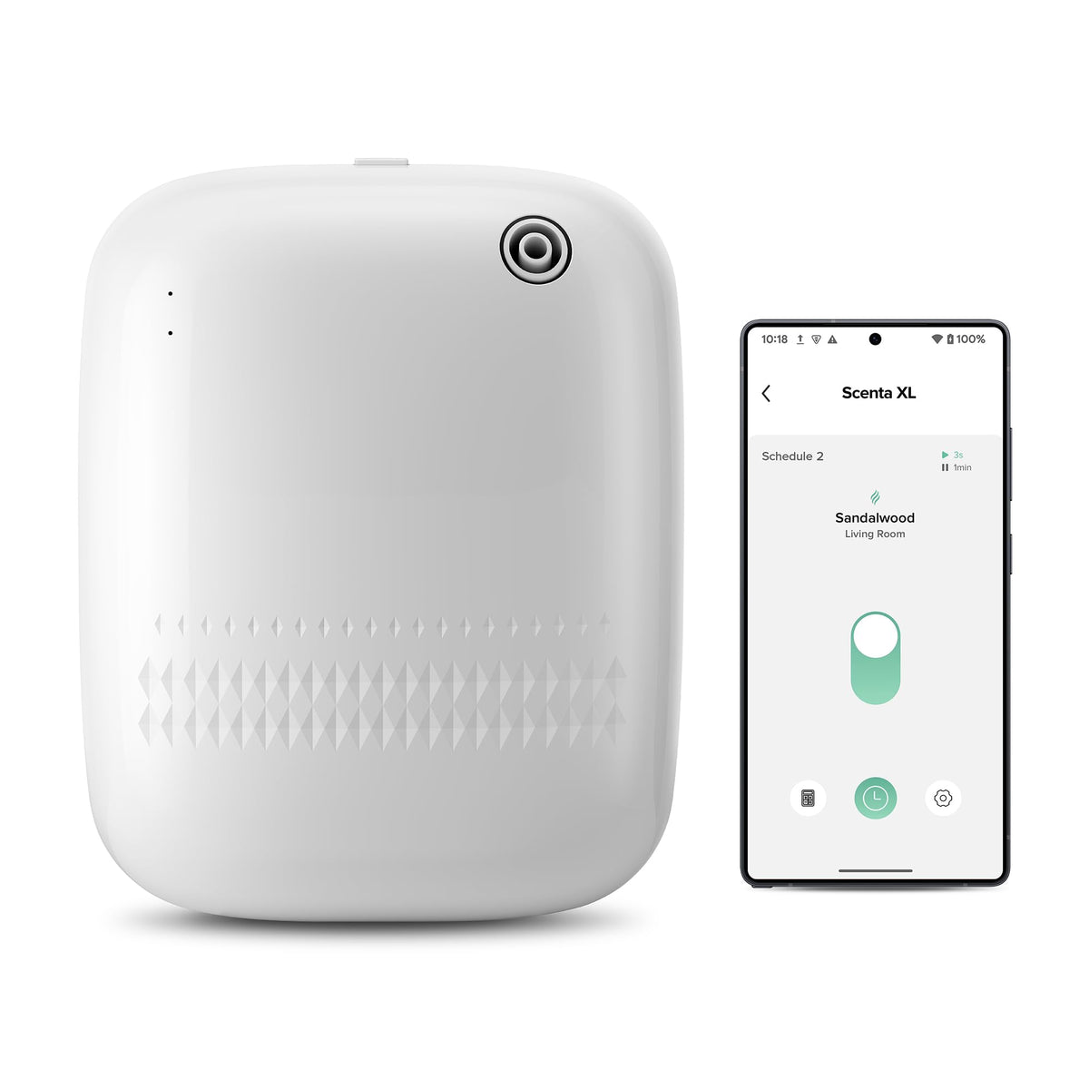 Airversa difusor de aceites sin agua para grandes habitaciones, aroma duradero