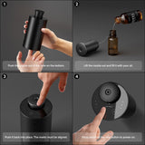Airversa difusor con cable USB-C para recargas rápidas.