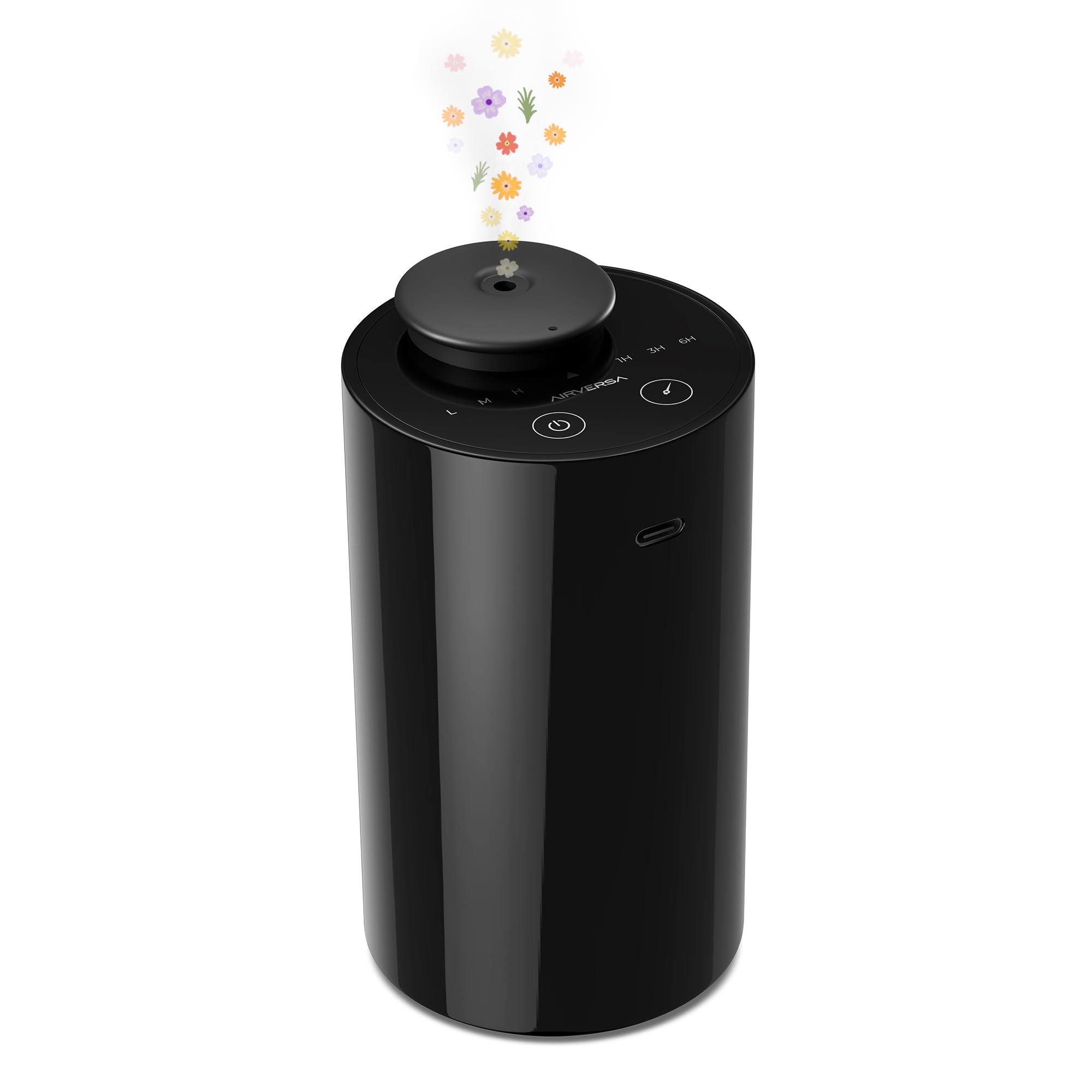 Airversa difusor sin agua para aceites esenciales, aroma duradero.