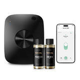 Airversa difusor sin agua en sala amplia difunde aroma constante.