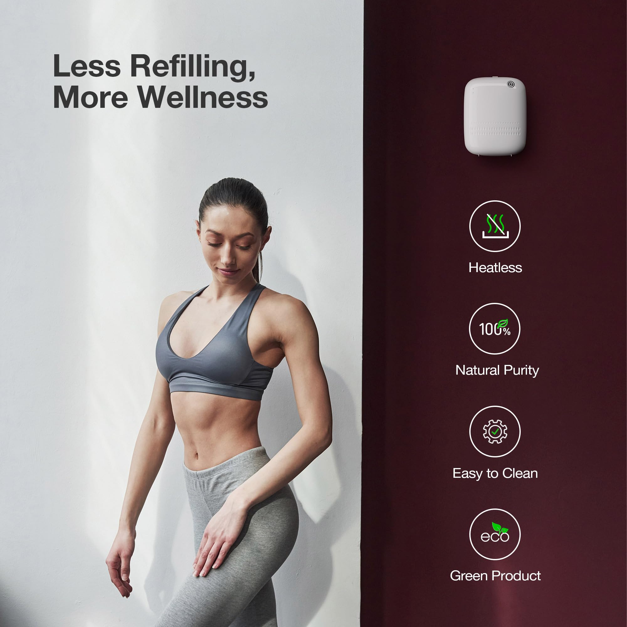 Airversa difusor en escritorio para aroma continuo
