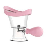 AITIME copa de lavado ocular de silicona rosa, comodidad suave para uso diario
