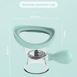 AITIME sistema de impulso de aire, flujo suave para enjuague ocular