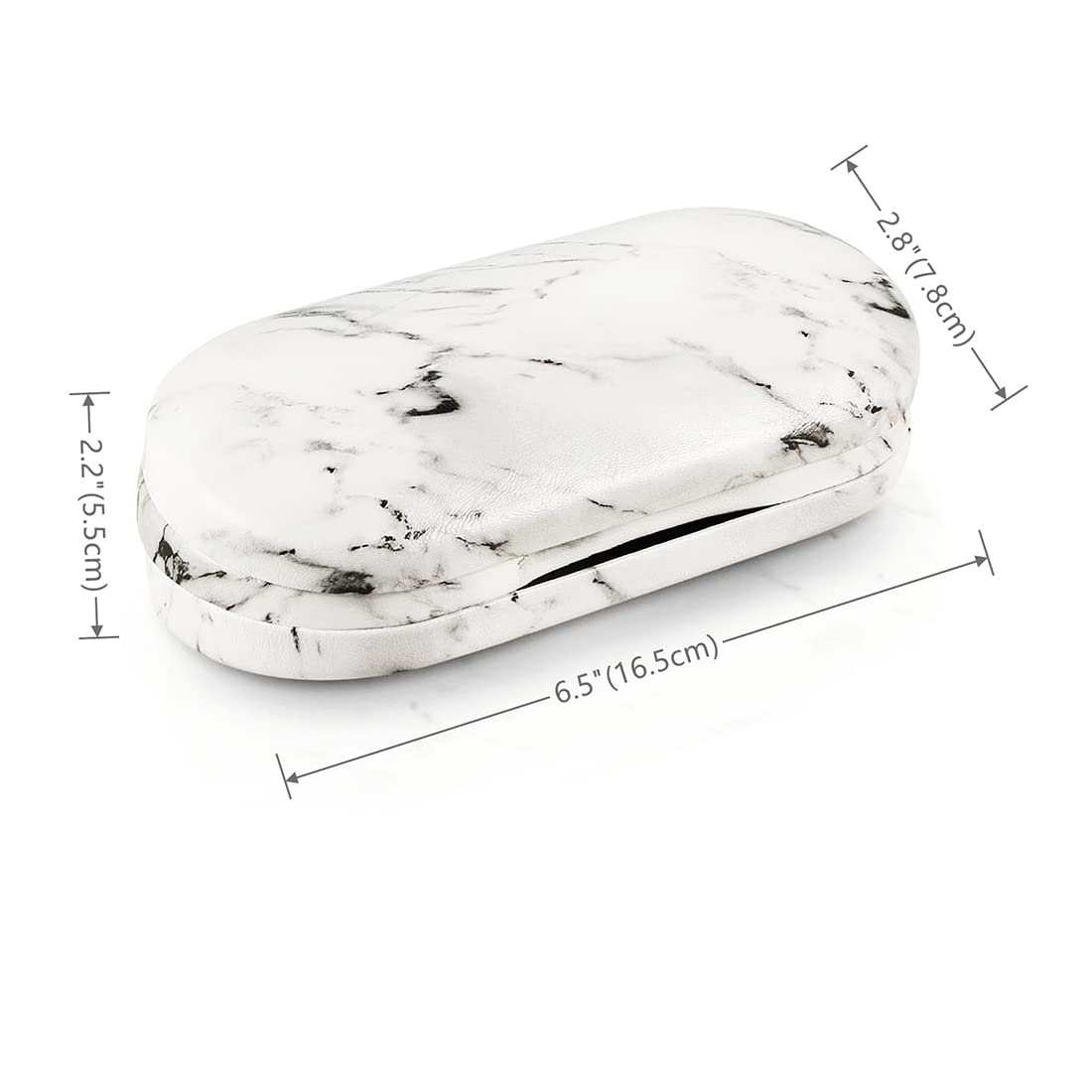 AITIME textura mármol del estuche, elegante y apta como regalo.