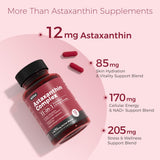AiVital Astaxantina: fuente Haematococcus pluvialis para apoyo a piel y ojos.