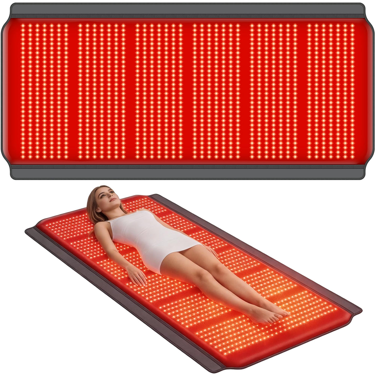 AIWOXING manta luz roja para cuerpo completo, relajación profunda en casa