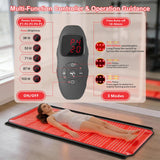 AIWOXING manta luz roja material durable y flexible para uso frecuente