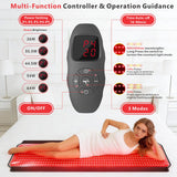 AIWOXING manta terapia tamaño grande ofrece cobertura corporal completa.