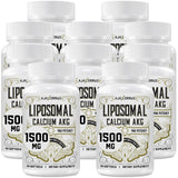 AJAXERRUE Calcio AKG liposomal en botella para energía y bienestar diario.
