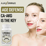 AJAXERRUE Ca AKG liposomales, libre de soja, gluten y lácteos para dietas sensibles.