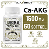 AJAXERRUE Ca AKG liposomales, uso diario para apoyo general del bienestar.