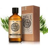 AKARZ aceite esencial artemisia en hojas, aroma herbáceo fresco para spa en casa.