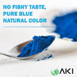 AKI E18 Spirulina Azul, uso culinario en cocina vegana