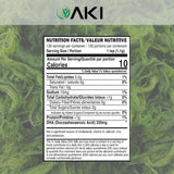 AKI ORGANIC Omega 3 DHA polvo vegano para consumo diario.