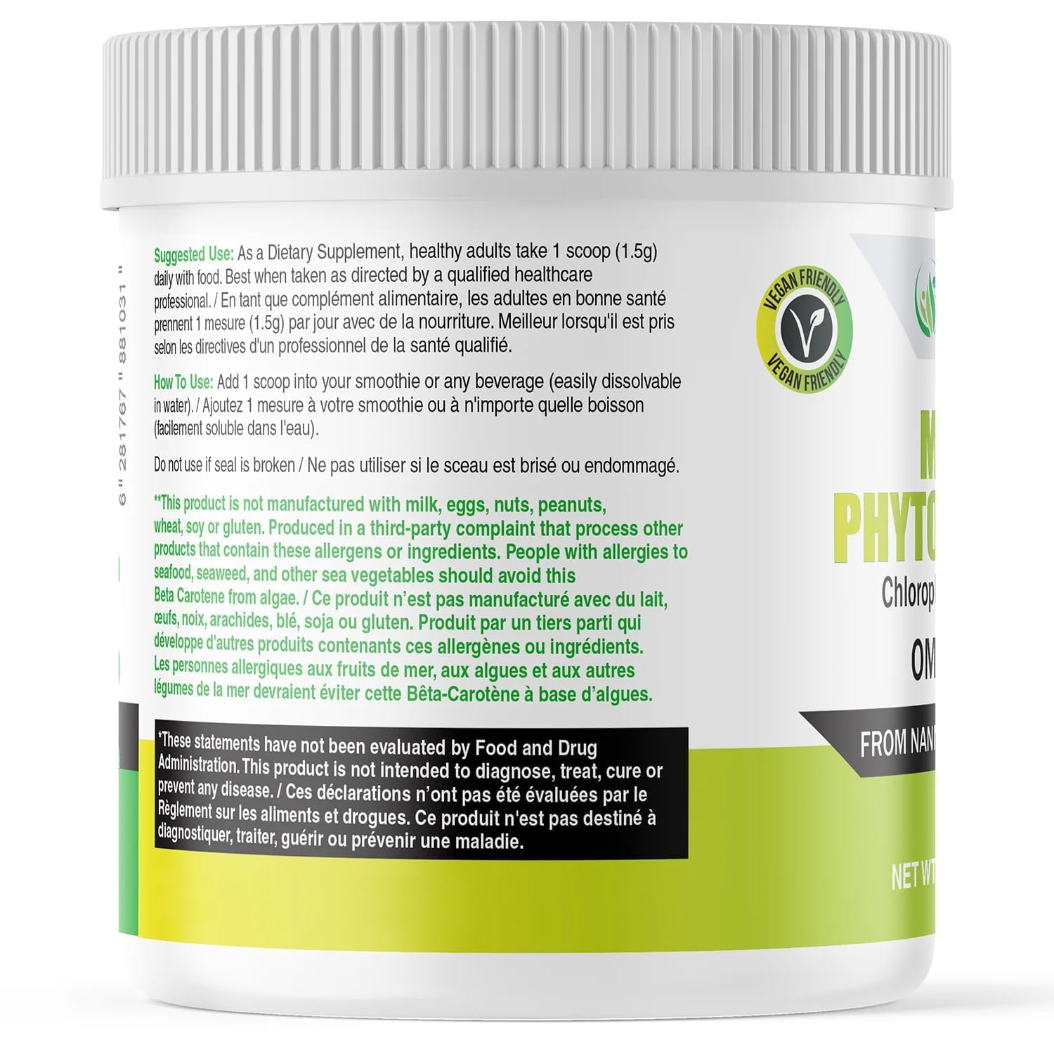 AKI ORGANIC presentación de 57 g facilita medición y consumo