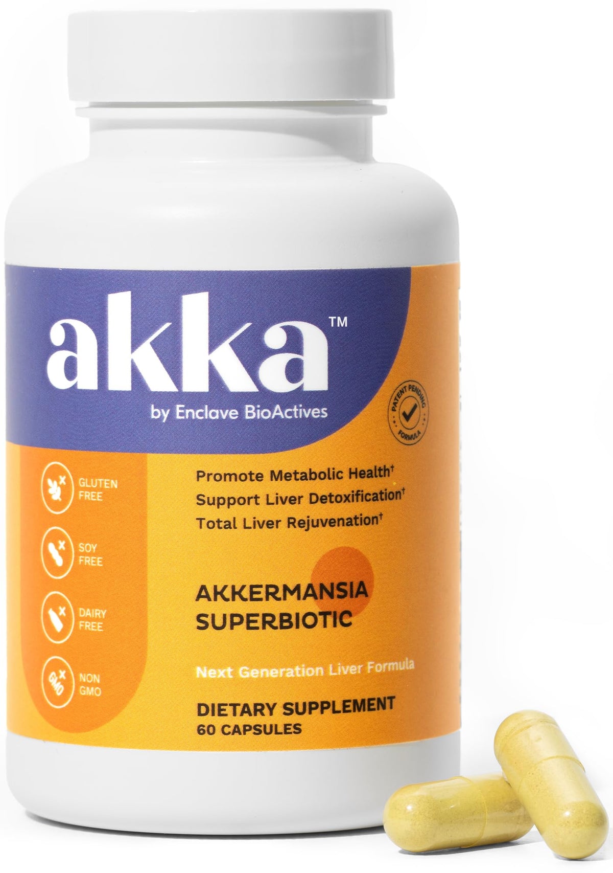 AKKA Premium Limpieza Hepática: cápsulas para apoyo del hígado y energía diaria