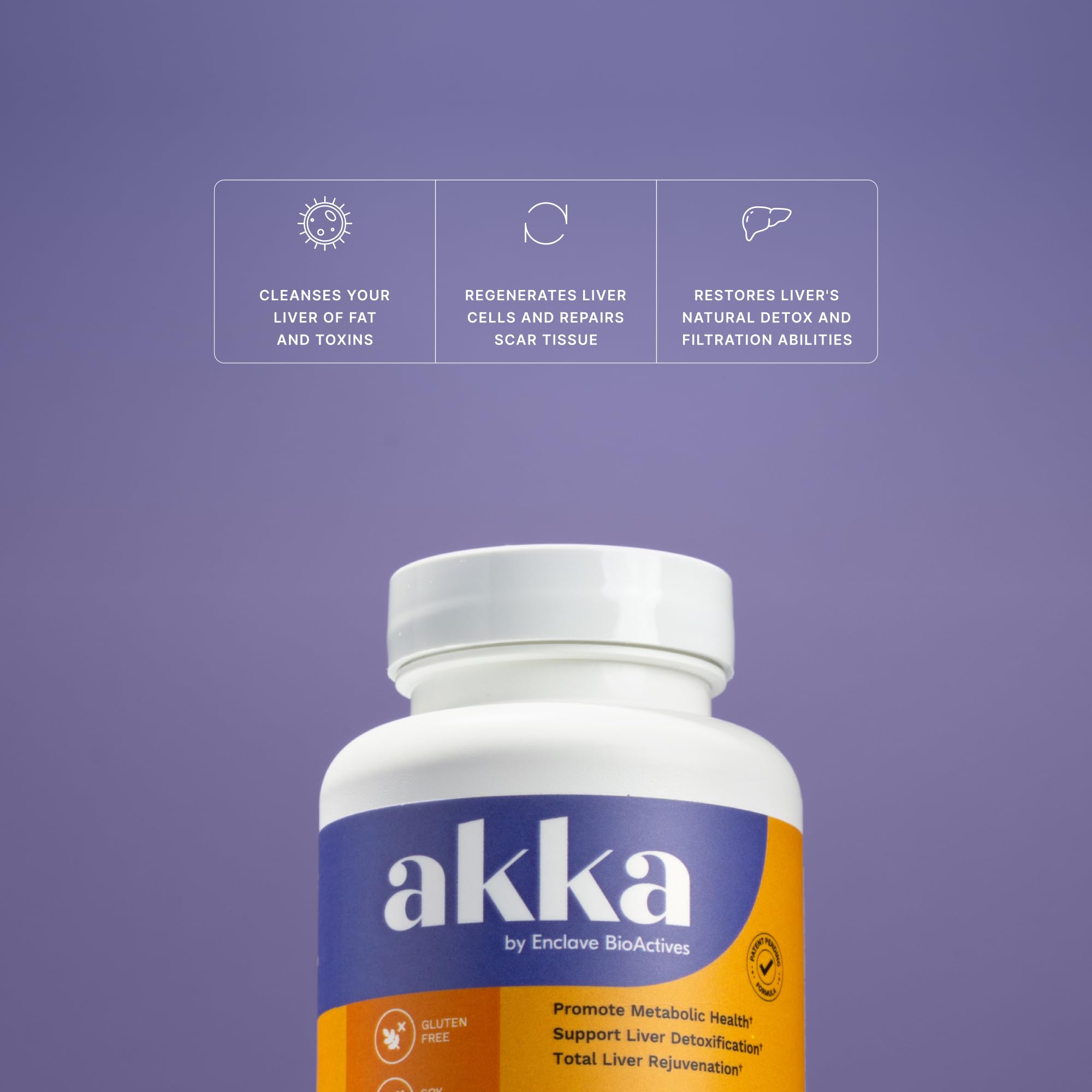 AKKA Superbiotico Higado: cápsulas para energía constante durante el día