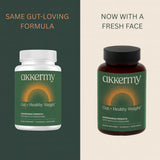 Producto Akkermy Probiotic hecho en EE. UU, calidad y pureza vegana.