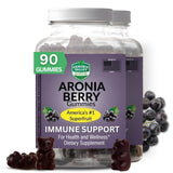Gomitas Akronia Valley Aronia, frente al empaque, sabor agradable para apoyar la salud diaria.