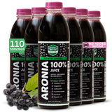 Akronia Valley jugo de aronia en botella para un impulso antioxidante diario.