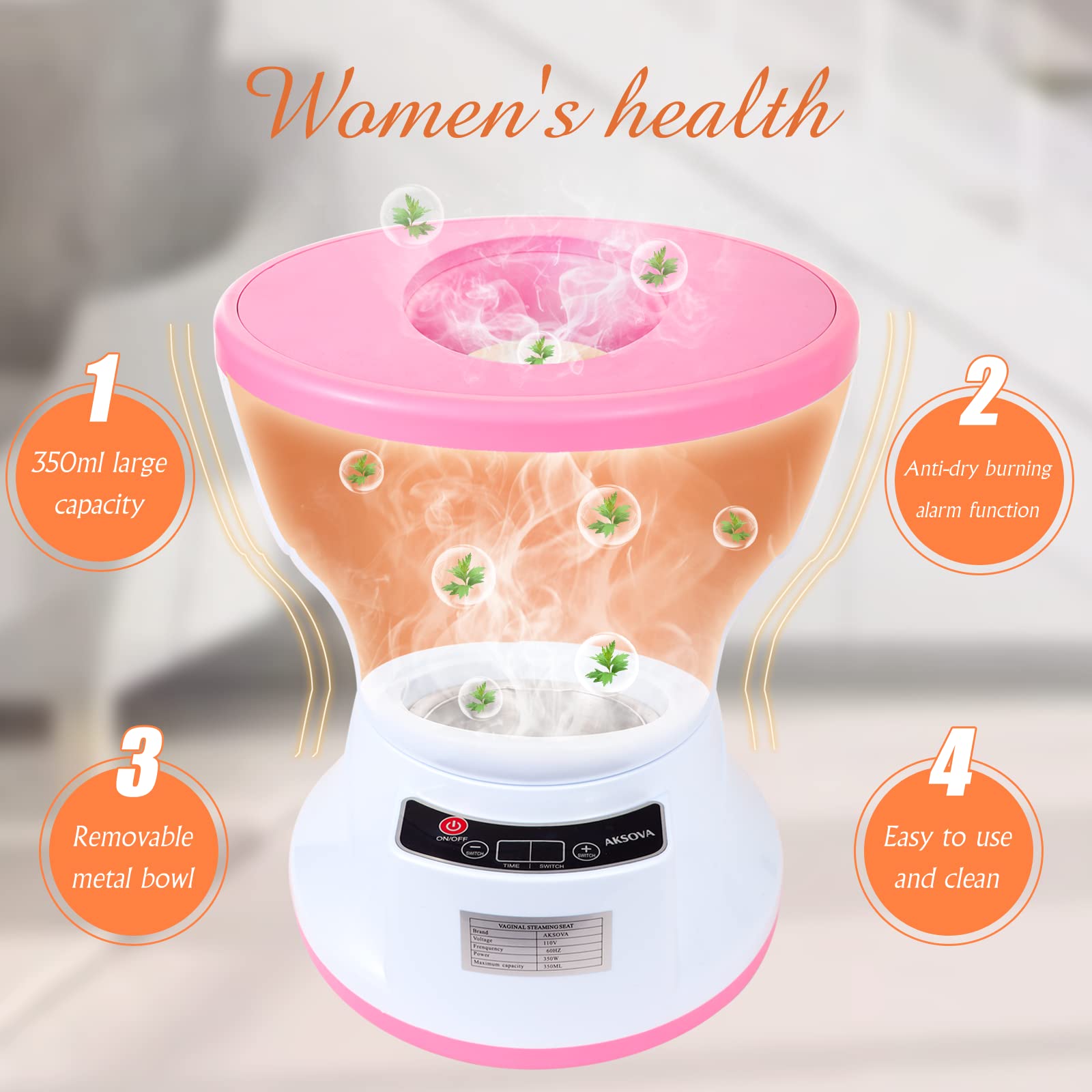 AKSOVA kit-yoni tecnología actualizada para bienestar femenino en casa