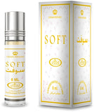 Al Rehab Soft Rodillo Perfumado: botella portátil de 6 ml ideal para llevar.
