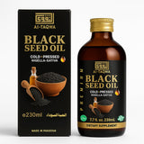 AL-TAQWA Aceite de Semilla Negra en botella ámbar para conservación y pureza