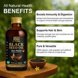 AL-TAQWA Aceite de Semilla Negra, cuidado de piel y hidratación