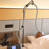 ALADUSA soporte CPAP para mesa de cabecera mantiene la manguera organizada