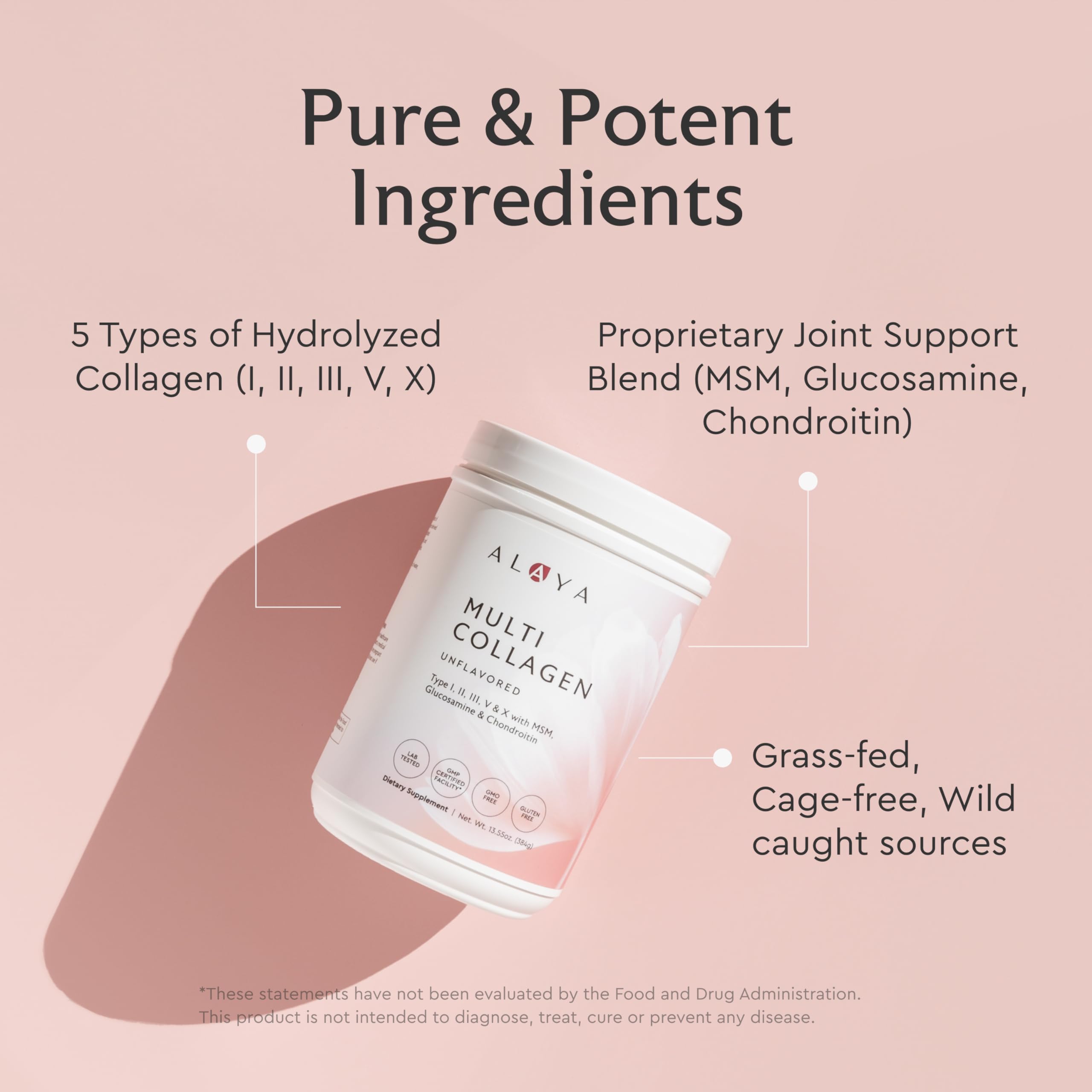 Alaya Naturals etiqueta muestra información nutricional clara