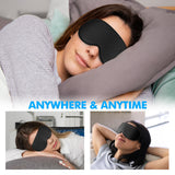 Albatross máscara dormir para viajes, ideal para uso en aviones y hoteles.