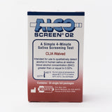 Prueba de saliva AlcoScreen para detectar alcohol con alta sensibilidad y conveniencia en cualquier lugar.