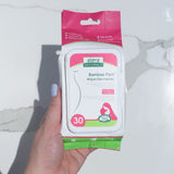 Toallitas de bambú Aleva Naturals, biodegradables en 28 días