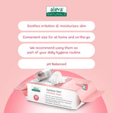 Toallitas de bambú Aleva Naturals, ideales para uso diario durante embarazo
