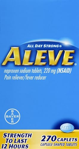 Aleve Caplets en blister: uso cómodo para dolor diario