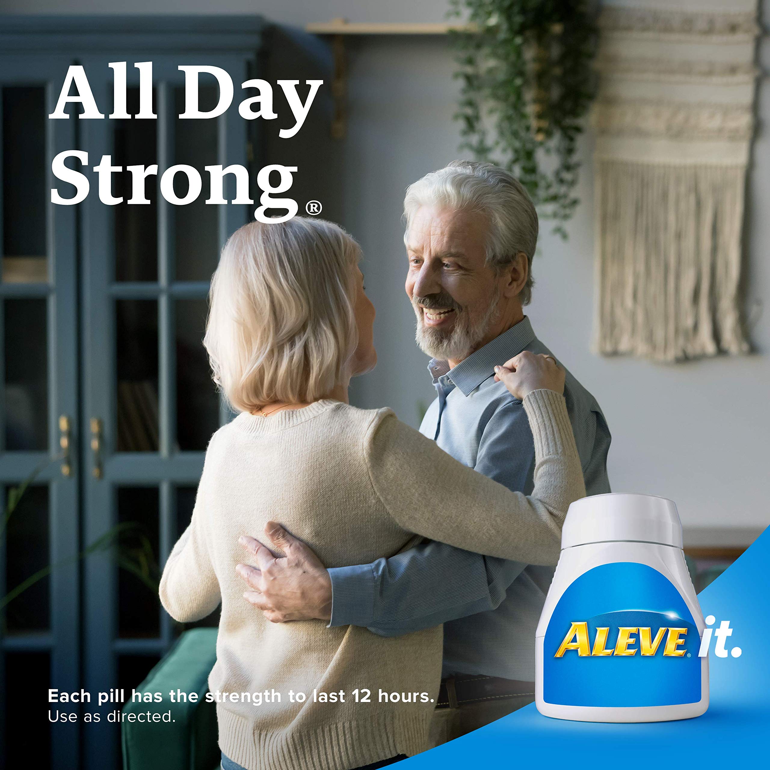 Embalaje sellado de Aleve Caplets para mantener la frescura