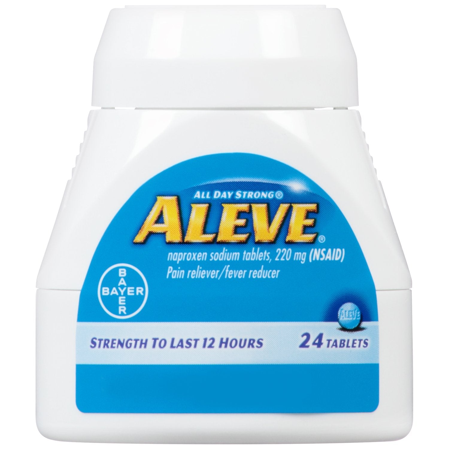 Aleve alivio de dolor de cabeza con acción prolongada.