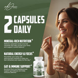 Alex Jones Naturals cápsulas veganas: opción sin organismos modificados genéticamente