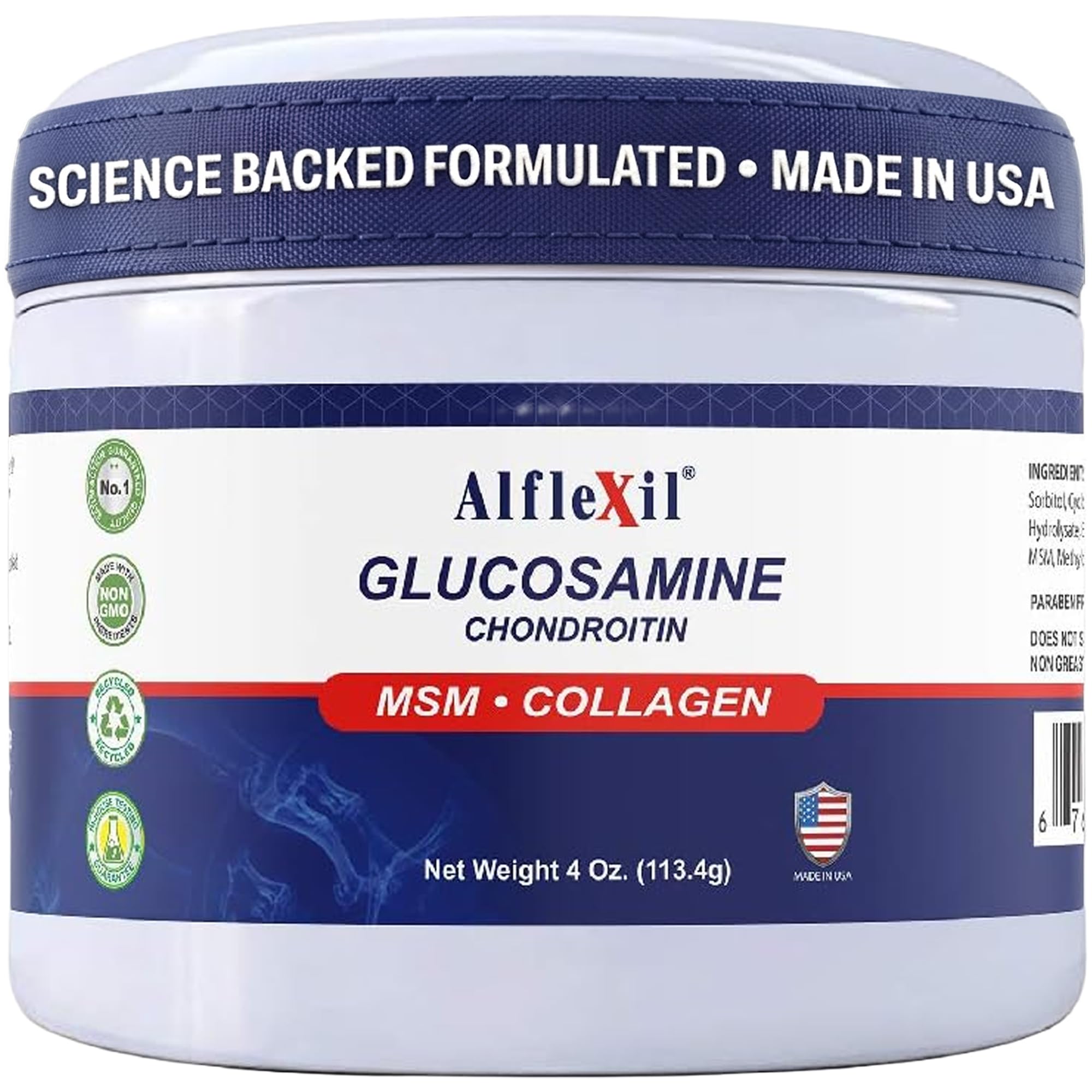 ALFLEXIL crema glucosamina-condroitina con absorcion rapida para articulaciones.