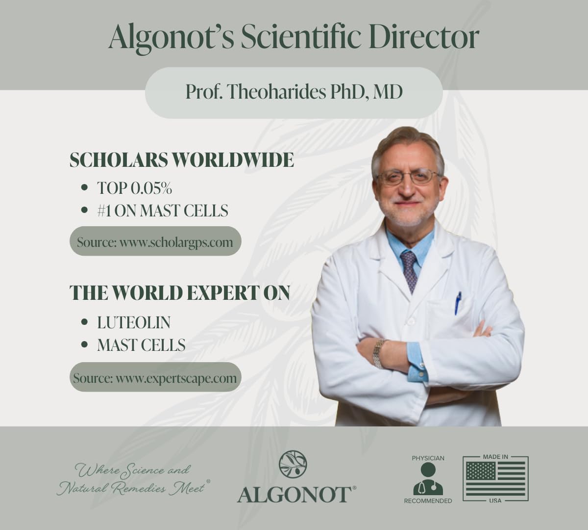 Algonot CystoProtek aceite de orujo de oliva mejora la absorción.